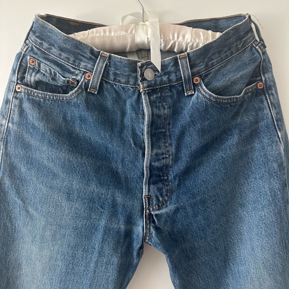 Vintage Levi’s 501 denim pants 30 32 blue denim